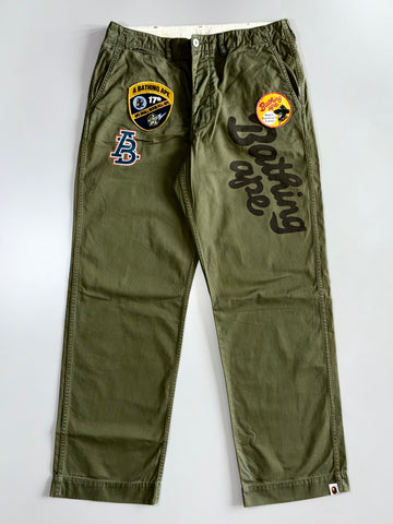 A Bathing Ape (BAPE) Military Pants (W:36 |L:45)