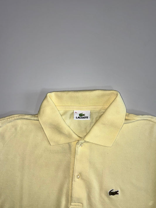 Lacoste Classic Pique Polo – Pastel Yellow (L)