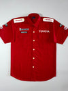 Panasonic Toyota Racing F1 Team Pit Crew Shirt  Red (L)