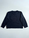 AMI Paris Ami de Coeur Black Knit Sweater woman’s (L/XL)