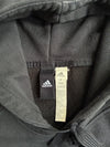 Adidas Black Big Logo Hoodie | Size (S)