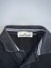 Stone Island Compass Patch Long Sleeve Polo Shirt (M)