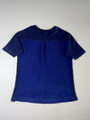 Nike Sportswear Royal Blue Pique Tee – Dipped Hem  (2XL)