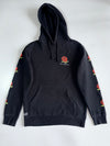 RIPNDIP “Our Lady Nermal” Rose Print Zip Up Jacket (M)