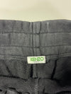 Kenzo Paris Black Sweat Shorts (W:32) (L:21)