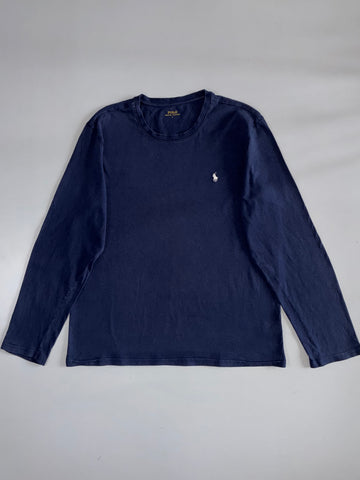 Polo Ralph Lauren Navy Long Sleeve Tee (L)