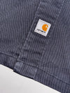 Carhartt Imperial Embroidered Workwear Shirt – Washed Charcoal Grey (XL)