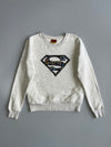 Superman x CACO Official Comic Strip Logo Crewneck Sweatshirt (Xs)