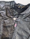 ZUltra Premium First Gear Original Pure Heavy Leather Jacket Heavily Padded (RARE) (M)