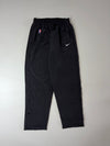 Vintage Nike NBA Black Tearaway Snap Button Pants (W:28) (L:45)