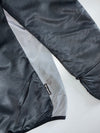 Adidas 3-Stripes Black & Grey Hooded Windbreaker Jacket S/M
