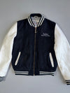ZVintage Redskins Varsity Jacket With Real Leather Sleeves (S/M)