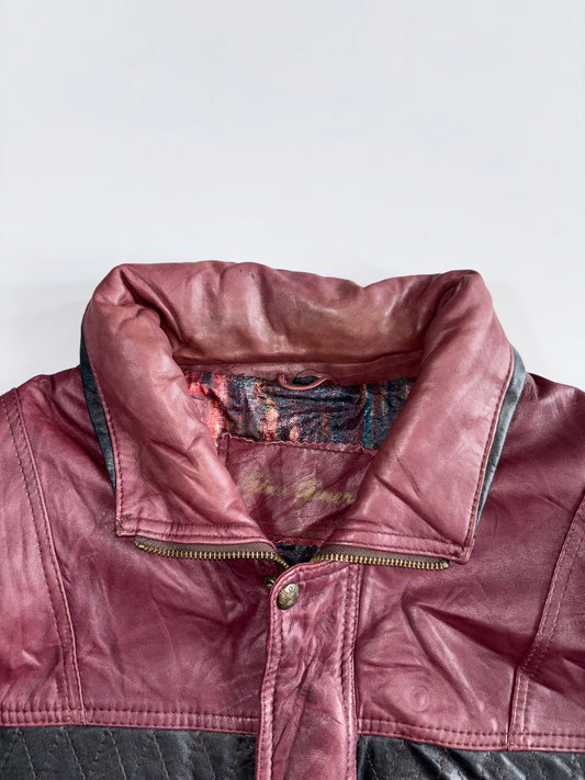 Vintage Premium Original Leather Jacket (L)