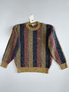 Vintage Lacoste Textured Crewneck Pullover Sweater (L)
