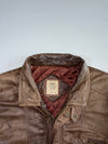 Casual Wear Premium Original Leather Jacket (XL)