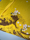 Big Train Osaka Dragon Wave Long Sleeve Tee — Yellow (L)