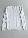 Ralph Lauren Sport Cable-Knit V-Neck Sweater – White woman’s(xs/s)