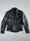 Etches Leder Premium Original Riding Heavy Leather Jacket (XL)