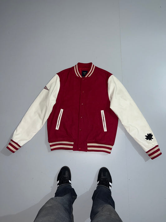 ZSUPERDRY Original Varsity Jacket (RARE) (Leather sleeve) (L)