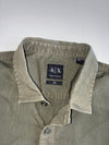 Armani Exchange A|X Slim Fit Cotton Shirt – Olive Green (M)