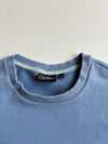 National Geographic Light Blue Crewneck Sweatshirt – Sleeve Patch (S)