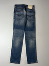 Vintage 2008 Levi’s 511 Faded Whisker Wash Slim Straight Jeans (W:30) (L:40)