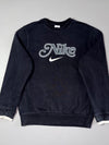 Nike Script Spellout Swoosh Crewneck Sweatshirt (M)