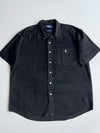 Polo Ralph Lauren Faded Black Short Sleeve Shirt (XL)