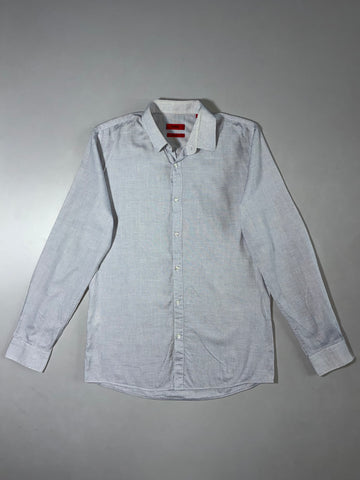 Hugo (Hugo Boss) Grey Micro-Pattern Shirt (M)