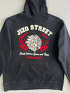 Jizo.ST | Japanese Streetwear Demon Skull Hoodie (L)