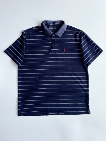 Ralph Lauren Striped Polo Tee(2XL)