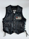 Harro Streetwear x Team Suzuki Leather Biker Vest (XS)