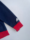 Adidas | Navy Red Full-Zip Hoodie | (M)