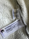 Roots Canada Full Zip Hoodie Grey Marl Beaver Arch Logo Fleece Sweatshirt (S)