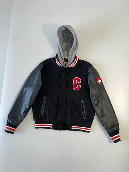 !                                                                                                                                                                       Super Premium Varsity Jacket Leather Sleeves (L)