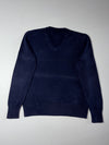 Polo Ralph Lauren Navy V-Neck Sweater (XS)