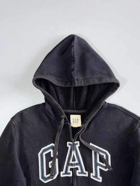 Gap Black Arch Logo Zip Hoodie (M)