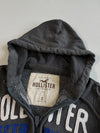 Hollister “Destroyers” Grey Zip-Up Hoodie (S)