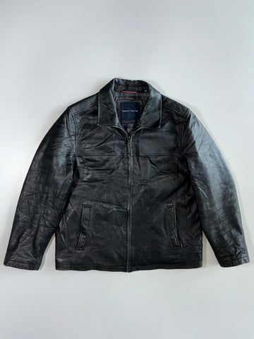Tommy Hilfiger Premium Original Leather Jacket (XL)