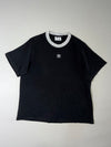 Adidas Originals Trefoil Ringer T-Shirt – Black/White (L)