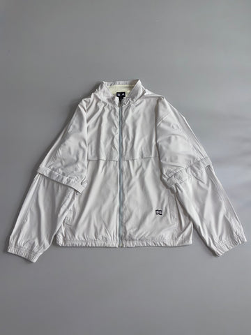 Adidas Off-White Zip Jacket – Minimal Flag Logo (2XL)