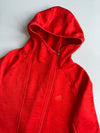 Adidas Outdoor | Red Melange Fleece-Lined Zip Hoodie woman’s | (S)