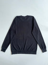 Spyder | Black Vertical Spellout Embroidered Crewneck | (L)