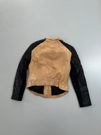 !                                                                                                                                                                                                        Zara Mens Original Leather Jacket (XS)