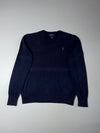 Polo Ralph Lauren Navy V-Neck Sweater (XS)