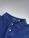 Polo Ralph Lauren Custom Slim Fit Big Pony Navy Polo Shirt (L)