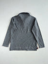 U.S. Polo Assn. Grey Fleece-Lined Long Sleeve Polo (M)