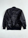 NBA Chicago Bulls Black Satin MA-1 Bomber Jacket – “Central Division 1946” Embroidered Sleeve (XL)