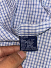 Tommy Hilfiger | Vintage Blue Gingham Check Short Sleeve Shirt (2XL)