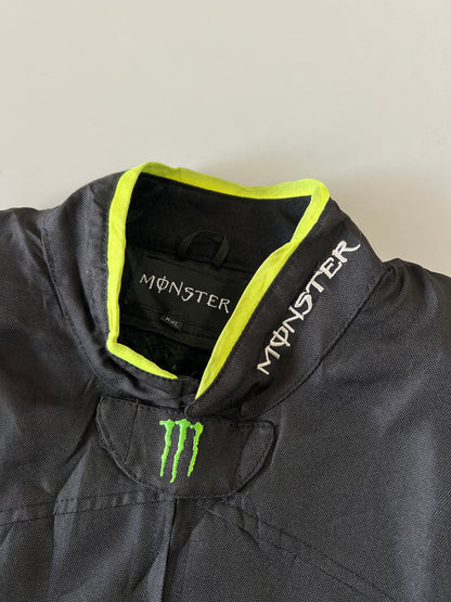 !                                                                                                                                                         Monster Original RARE Racing Jacket PADDED(Pads are removable) (L)